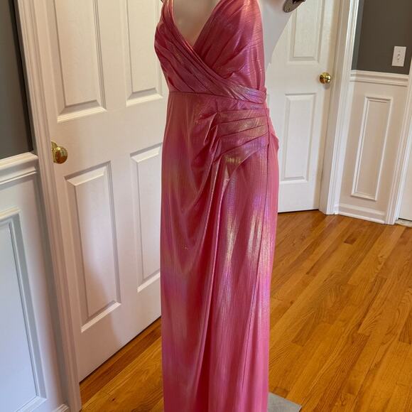 NEW NWT Retrofete Yesi Pink Maxi Dress Size Large - Picture 8 of 16